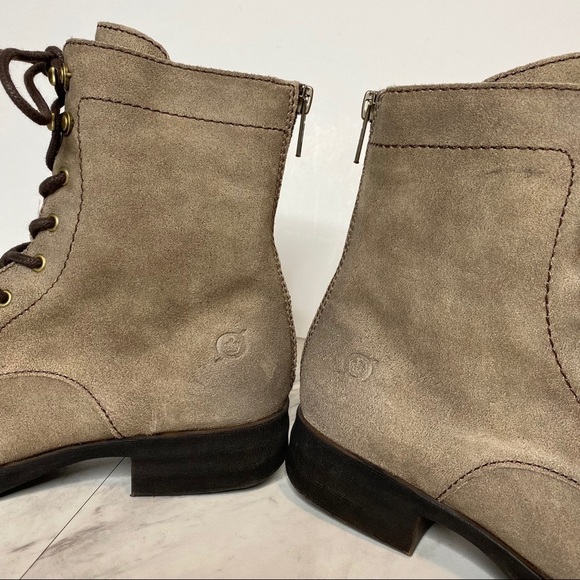 New! Born Kelisa Gray Lace Up Boot 5.5 - Picture 7 of 13